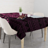 Pink Couple Dolphins Maori Polynesian Style Tablecloth LT9 - Polynesian Pride