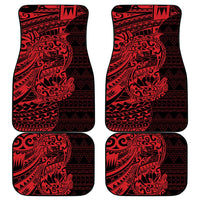Red Couple Dolphins Maori Polynesian Style Car Mats LT9 - Polynesian Pride