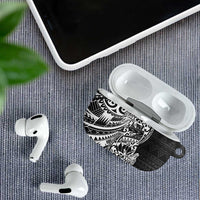 White Couple Dolphins Maori Polynesian Style AirPods Case LT9 - Polynesian Pride