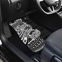 White Couple Dolphins Maori Polynesian Style Car Mats LT9 - Polynesian Pride