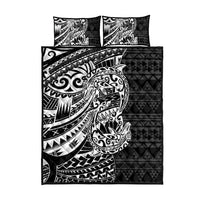 White Couple Dolphins Maori Polynesian Style Quilt Bed Set LT9 - Polynesian Pride