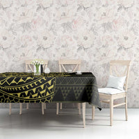 Yellow Couple Dolphins Maori Polynesian Style Tablecloth LT9 - Polynesian Pride