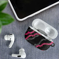Guam Bougainvillea Lei AirPods Case Chamorro Tribal Pattern LT9 - Polynesian Pride