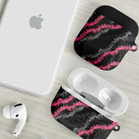 Guam Bougainvillea Lei AirPods Case Chamorro Tribal Pattern LT9 - Polynesian Pride