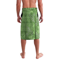Hawaii Molokai Island Kukui Nut Flowers Lavalava Tribal Kakau Pattern LT9 - Polynesian Pride