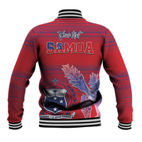 Custom Samoa 1962 Independence Day Custom Baseball Jacket Manuia le Aso Tuto'atasi Ula Nifo Red Art LT9 - Polynesian Pride