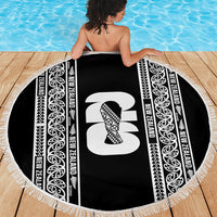 New Zealand Football White Fern Supporter Beach Blanket LT9 - Polynesian Pride