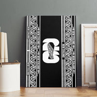 New Zealand Football White Fern Supporter Canvas Wall Art LT9 - Polynesian Pride