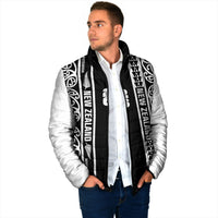 Custom New Zealand Football White Fern Supporter Padded Jacket