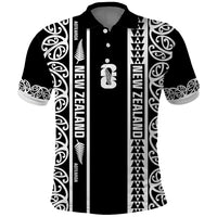 Custom New Zealand Football White Fern Supporter Polo Shirt