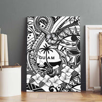 Guam Hafa Adai Guasali Flowers Canvas Wall Art LT9 - Polynesian Pride