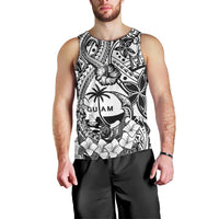 Guam Hafa Adai Guasali Flowers Men Tank Top LT9 - Polynesian Pride