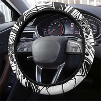 Guam Hafa Adai Guasali Flowers Steering Wheel Cover LT9 - Polynesian Pride