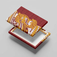 Couple Dolphins Maori Motif Canvas Wall Art - Polynesian Pride