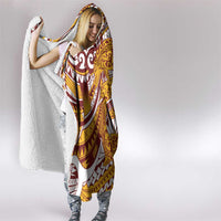 Couple Dolphins Maori Motif Hooded Blanket - Polynesian Pride