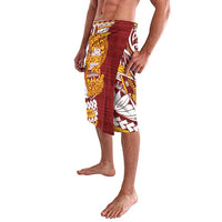 Couple Dolphins Maori Motif Lavalava - Polynesian Pride