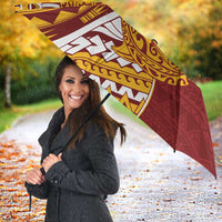 Couple Dolphins Maori Motif Umbrella - Polynesian Pride