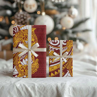 Couple Dolphins Maori Motif Wrapping Paper - Polynesian Pride