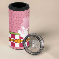 Japanese Asanoha Pattern 4 in 1 Can Cooler Tumbler Charm Against Evil Spirits LT9 - Polynesian Pride