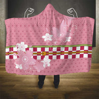 Japanese Asanoha Pattern Hooded Blanket Charm Against Evil Spirits - Polynesian Pride