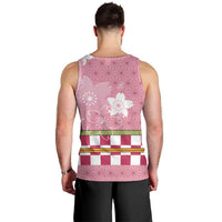 Japanese Asanoha Pattern Men Tank Top Charm Against Evil Spirits LT9 - Polynesian Pride