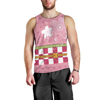 Japanese Asanoha Pattern Men Tank Top Charm Against Evil Spirits LT9 - Polynesian Pride
