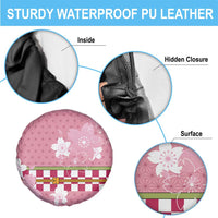 Japanese Asanoha Pattern Spare Tire Cover Charm Against Evil Spirits - Polynesian Pride