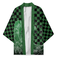 Japanese Asanoha Pattern Kimono Water Breathing Slayer Dragon - Polynesian Pride