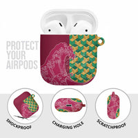 Japanese Bishamon-Kikkou Pattern AirPods Case Water Pillar Silent River Flow LT9 - Polynesian Pride