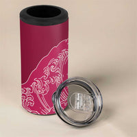 Japanese Bishamon-Kikkou Pattern 4 in 1 Can Cooler Tumbler Water Pillar Silent River Flow LT9 - Polynesian Pride