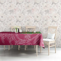 Japanese Bishamon-Kikkou Pattern Tablecloth Water Pillar Silent River Flow LT9 - Polynesian Pride