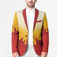 Japanese Kaen Pattern Blazer Flame Pillar Blazing Lion Heart LT9 - Polynesian Pride