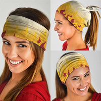 Japanese Kaen Pattern Neck Gaiter Flame Pillar Blazing Lion Heart - Polynesian Pride