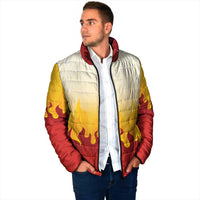 Japanese Kaen Pattern Padded Jacket Flame Pillar Blazing Lion Heart LT9 - Polynesian Pride