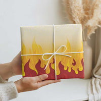 Japanese Kaen Pattern Wrapping Paper Flame Pillar Blazing Lion Heart LT9 - Polynesian Pride