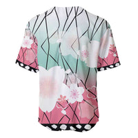 Japanese Kocho Pattern Baseball Jersey Insect Pillar Butterfly Flower Fairy - Polynesian Pride
