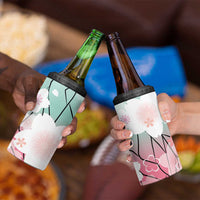 Japanese Kocho Pattern 4 in 1 Can Cooler Tumbler Insect Pillar Butterfly Flower Fairy LT9 - Polynesian Pride
