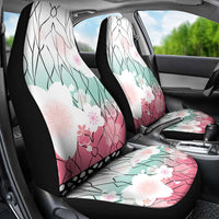 Japanese Kocho Pattern Car Seat Cover Insect Pillar Butterfly Flower Fairy - Polynesian Pride