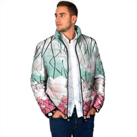 Japanese Kocho Pattern Padded Jacket Insect Pillar Butterfly Flower Fairy LT9 - Polynesian Pride