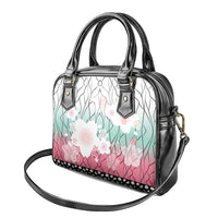 Japanese Kocho Pattern Shoulder Handbag Insect Pillar Butterfly Flower Fairy - Polynesian Pride