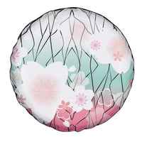 Japanese Kocho Pattern Spare Tire Cover Insect Pillar Butterfly Flower Fairy - Polynesian Pride