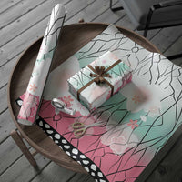 Japanese Kocho Pattern Wrapping Paper Insect Pillar Butterfly Flower Fairy LT9 - Polynesian Pride
