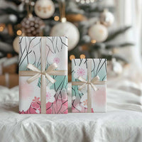 Japanese Kocho Pattern Wrapping Paper Insect Pillar Butterfly Flower Fairy LT9 - Polynesian Pride