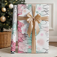 Japanese Kocho Pattern Wrapping Paper Insect Pillar Butterfly Flower Fairy LT9 - Polynesian Pride