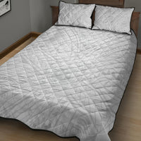 Samoa Lotu Tamaiti Quilt Bed Set Polynesian White Sunday Simple LT9 - Polynesian Pride