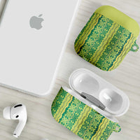 Hawaii Lei with Tribal Quilt Motif AirPods Case LT9 - Polynesian Pride