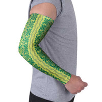 Hawaii Lei with Tribal Quilt Motif Arm Sleeves LT9 - Polynesian Pride