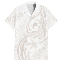 Hawaii Plumeria Lokelani Pikake Lei Hawaiian Shirt Sandy Beige Polynesian Tattoo LT9 Beige - Polynesian Pride
