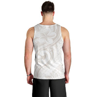 Hawaii Plumeria Lokelani Pikake Lei Men Tank Top Sandy Beige Polynesian Tattoo LT9 - Polynesian Pride
