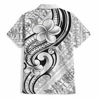 Hawaii Plumeria Lokelani Pikake Lei Hawaiian Shirt Ele'ele Polynesian Tattoo LT9 - Polynesian Pride